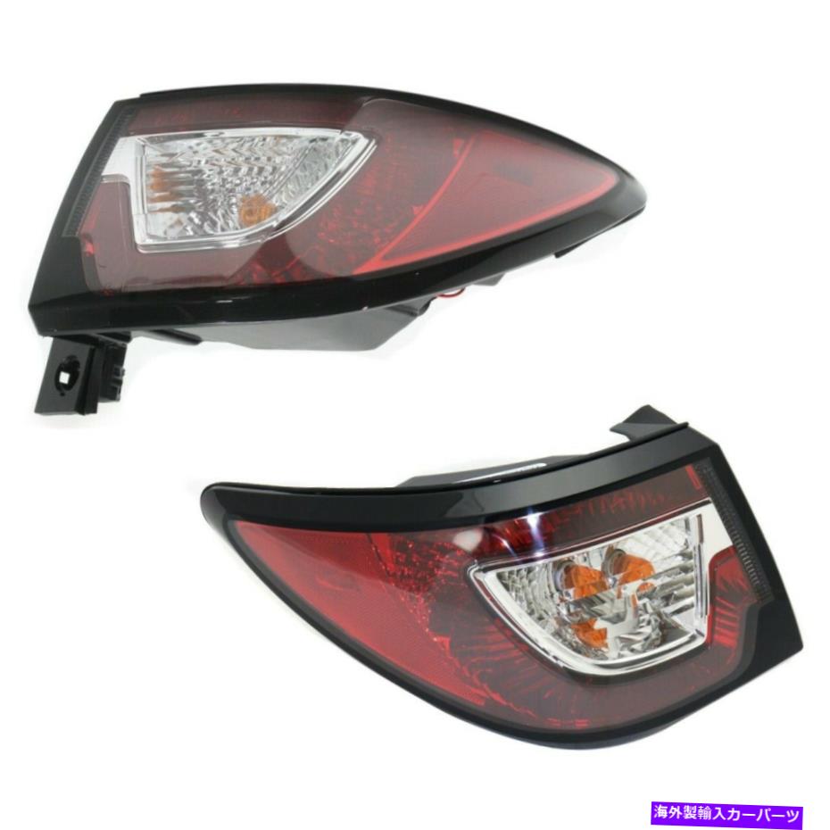 USテールライト 2013-2017シボレートラヴァースドライバーと助手席側アウターカーパのテールライト Tail Light For 2013-2017 Chevrolet Traverse Driver and Passenger Side Outer CAPA【並行輸入品】