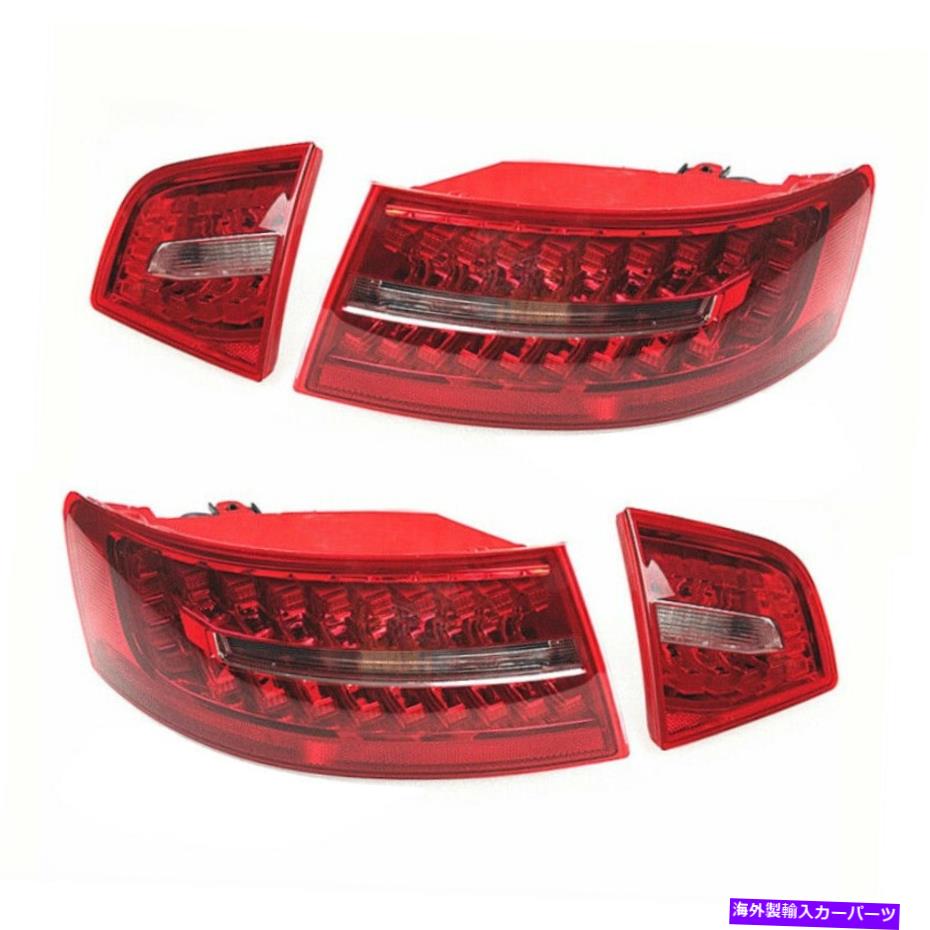 USテールライト Audi A6 S6 2009-11 RS6 2008-11セダンリアテールライトストップランプライトLED Fit for Audi A6 S6 2009-11 RS6 2008-11 Sedan REAR TAILLIGHT STOP LAMP LIGHT LED【並行輸入品】