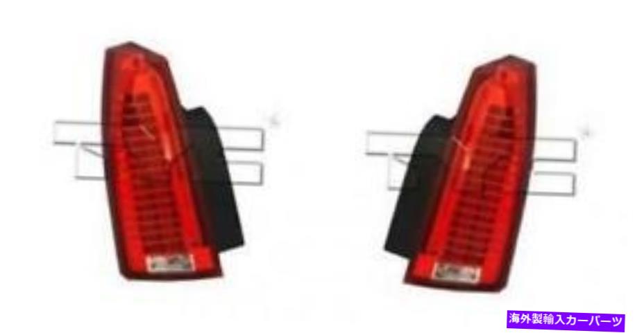 USテールライト 2008年 - 2014キャデラックCTSリアテールライトアセンブリの交換 SIDE/PAIR for 2008 - 2014 Cadillac CTS Rear Tail Light Assembly Replacement【並行輸入品】