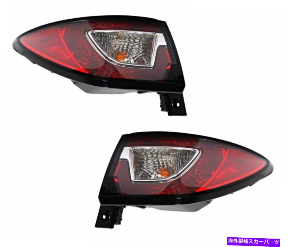 USテールライト フィット13-17トラバース左右セットテールランプアセンブリクォーターマウント Fits 13-17 Traverse Left & Right Set Tail Lamp Assem Quarter Mounted【並行輸入品】｜Us Custom Parts Shop USDM