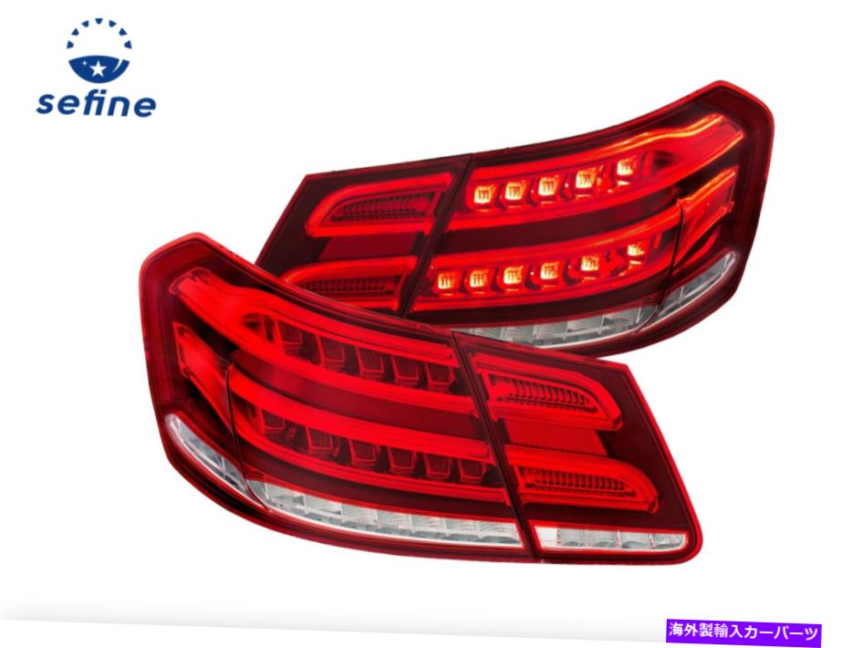 USテールライト Anzo Teal Lights Led / Clear 10-13 Mercedes-Benz EクラスW212 4dr＃321331 Anzo Tail Lights LED Red/Clear For 10-13 Mercedes-Benz E Class W212 4DR #321331【並行輸入品】