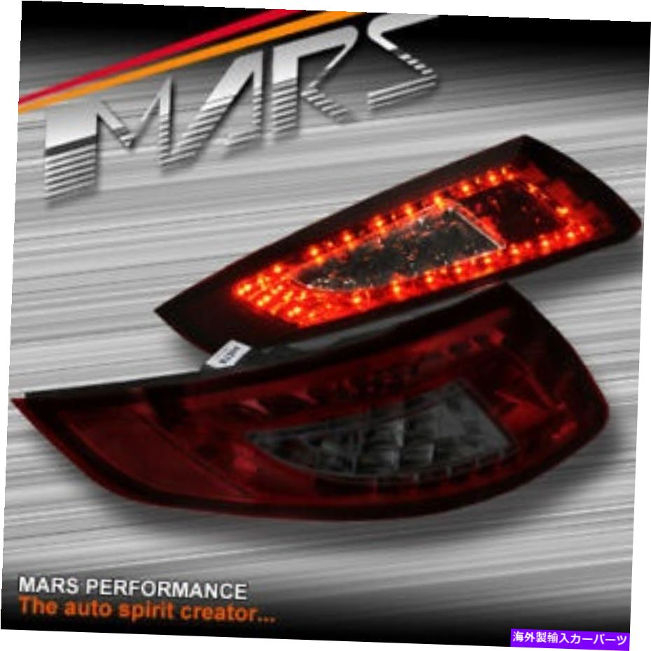 USテールライト ポルシェ911 Carrera 997 2005-2008＆GT2 GT3ターボのための燻製赤LEDテールライト Smoked Red LED Tail lights for Porsche 911 Carrera 997 2005-2008 & GT2 GT3 Turbo【並行輸入品】