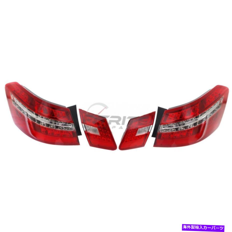 USテールライト 10-13 Mercedes-Benz E350 MB2811103用の4 LH＆RHテールライトアセンブリの新しいセット NEW SET OF 4 LH & RH TAIL LIGHT ASSEMBLY FOR 10-13 MERCEDES-BENZ E350 MB2811103【並行輸入品】｜Us Custom Parts Shop USDM