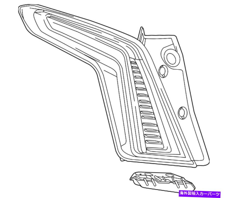 USテールライト OEM新しい2017-2018 GM Cadiullac XT5リアテールランプドライバサイドリアストップ84245000 OEM NEW 2017-2018 GM Cadiullac XT5 Rear Tail Lamp Driver Side Rear Stop 84245000【並行輸入品】