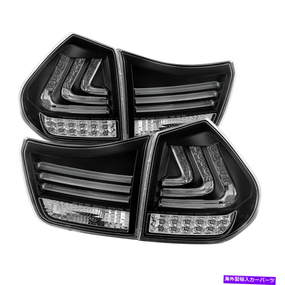 USテールライト Spyder Auto 5080837 LEDテールライトがフィット04-09 RX330 RX350 Spyder Auto 5080837 LED Tail Lights Fits 04-09 RX330 RX350【並行輸入品】
