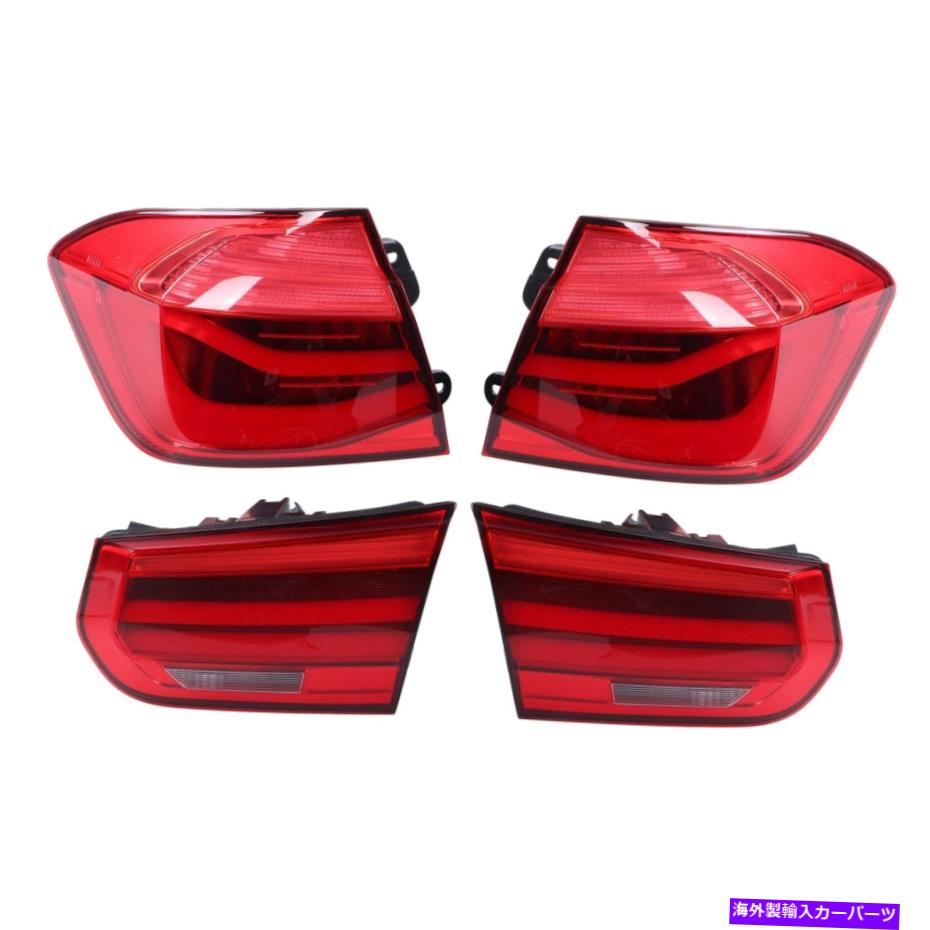 USテールライト 車のテールライトアセンブリLCIスタイルダイナミックテールライト赤レンズフィット3シリーズ Car Taillight Assembly LCI Style Dynamic Tail Lights Red Lens Fit For 3 Series【並行輸入品】