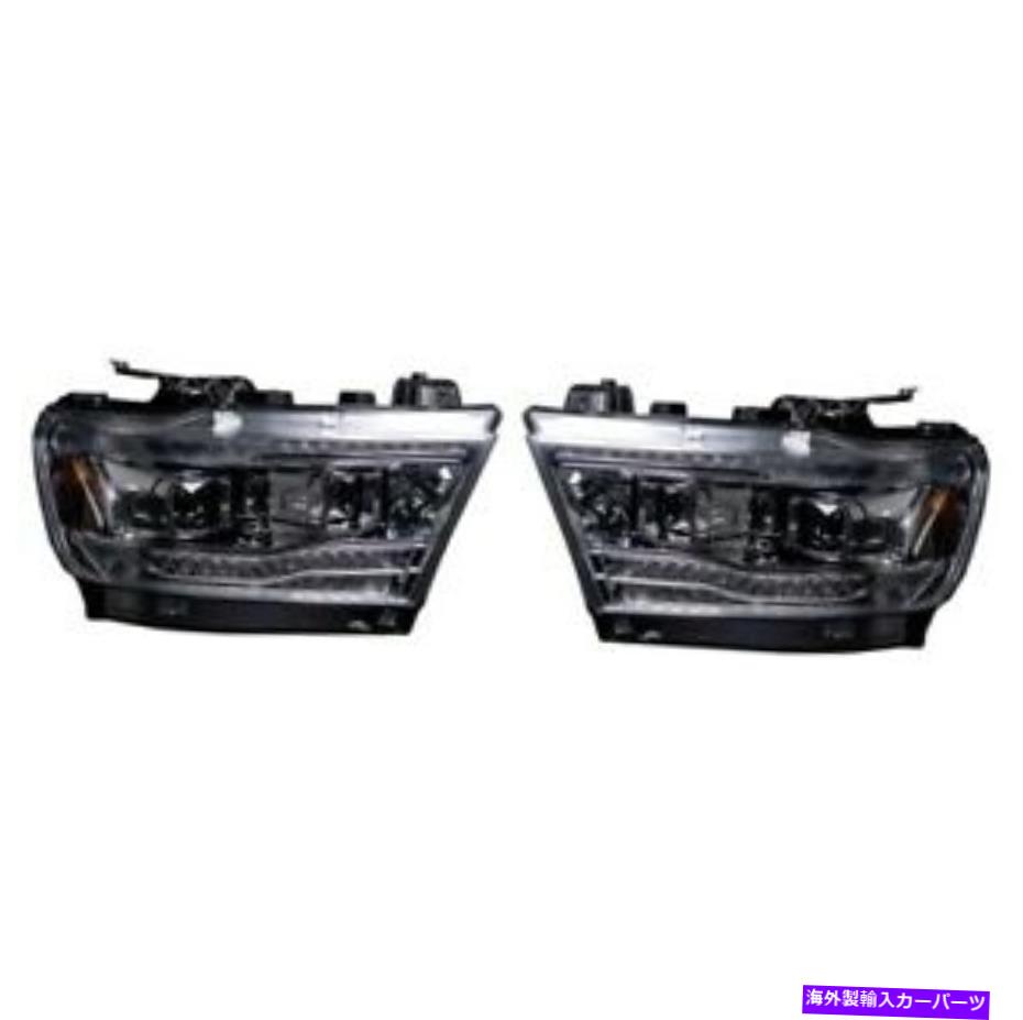 USテールライト Recon 264376LEDCLC LED HI＆LOW BEAM Projectorヘッドライト19~20 RAM 1500 NEW Recon 264376LEDCLC LED Hi & Low Beam Projector Headlights For 19-20 RAM 1500 NEW【並行輸入品】