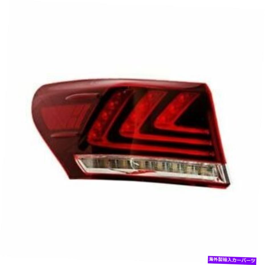 USテールライト LEXUS LS460 13-16テールライトレンズ＆ハウジングLX2818120ドライバ側 For Lexus LS460 13-16 Tail Light Lens & Housing LX2818120 Driver Side【並行輸入品】