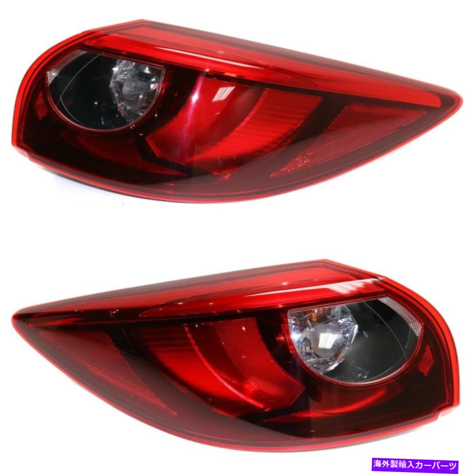USテールライト 2つのテールライトランプのセットMA2804119、MA2805119ペア Set of 2 Tail Lights Lamps Left-and-Right Outside MA2804119, MA2805119 Pair【並行輸入品】