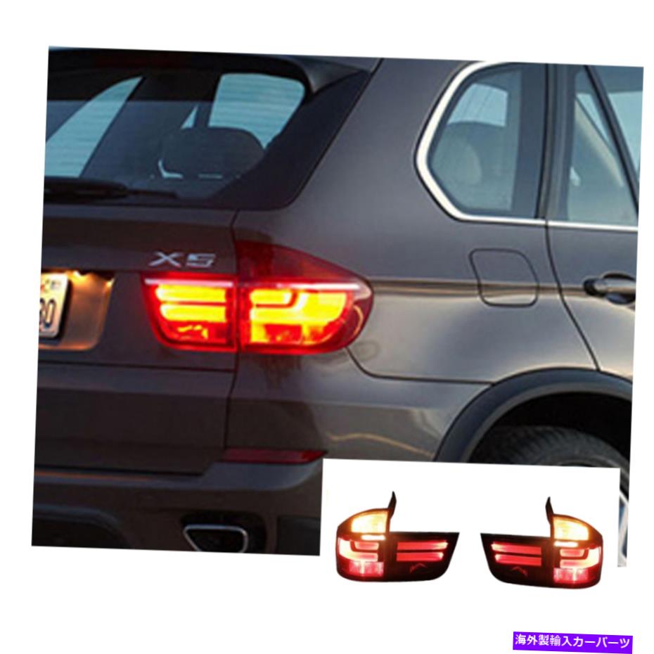 USテールライト BMW X5 E70 07-11順次シグナルの煙/赤いリセルOEMのためのLEDテールライト LED Tail Lights For BMW X5 E70 07-11 Sequential Signal Smoke/Red Replace OEM【並行輸入品】