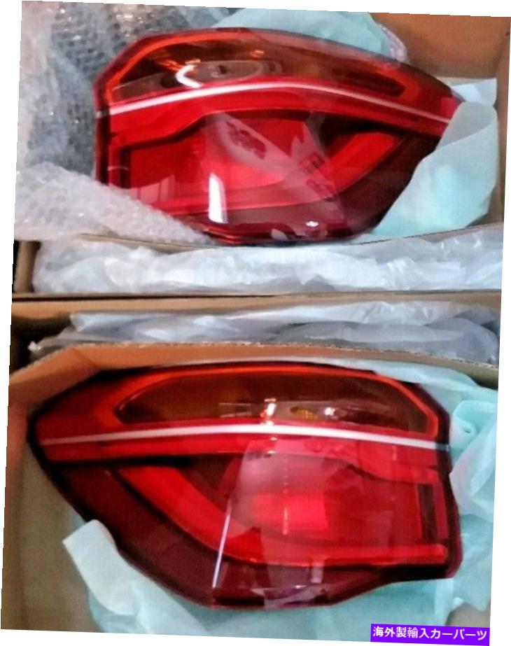 USテールライト BMW F48 x 1 2016-2019 LEDコンテンツのためのOEMヨーロッパの琥珀の外側のテールライトペアNEW BMW F48 X1 2016-2019 OEM European Amber Outer Taillight Pair For LED Content New【並行輸入品】