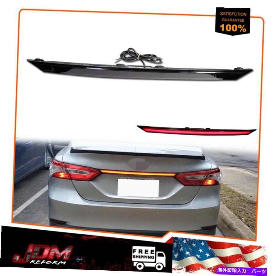 【楽天市場】USテールライト スモークトランクリッドトリム交換センターリアテールライトバートヨタカムリ Smoked Trunk Lid