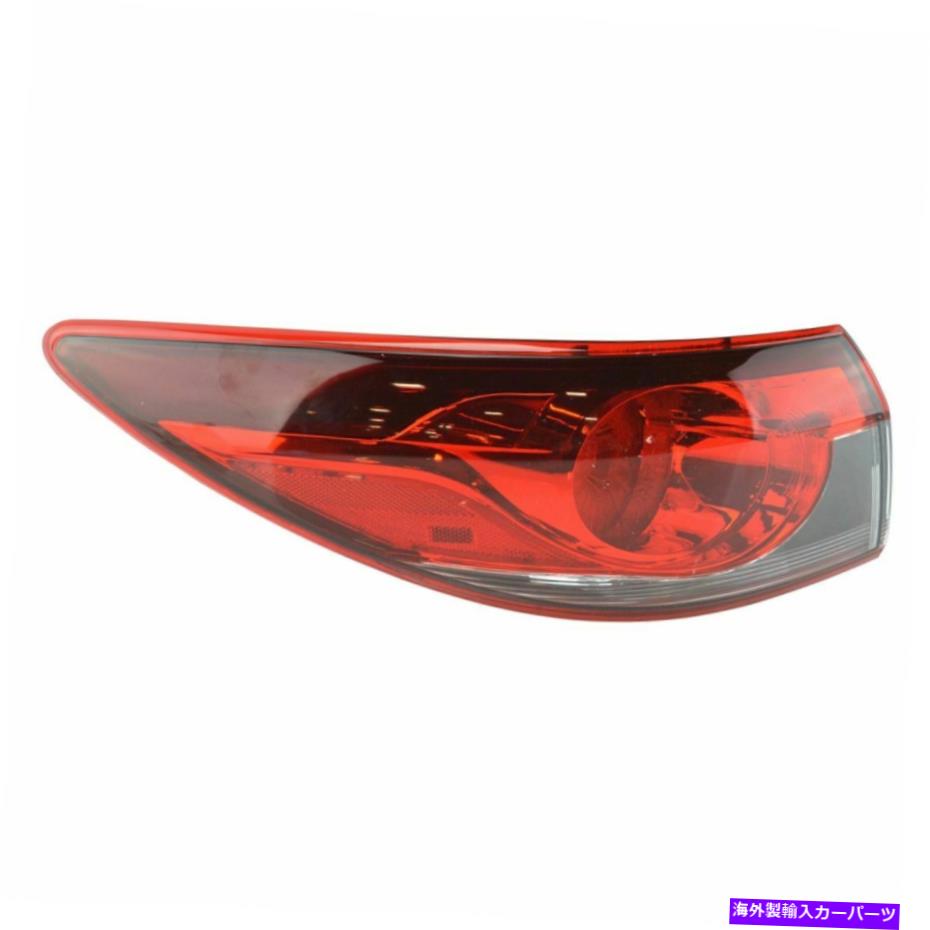 USテールライト マツダ6のための外側のパネルの取り付けテールライトランプドライバ側LH Outer Quarter Panel Mounted Tail Light Lamp Driver Side LH for Mazda 6 New【並行輸入品】