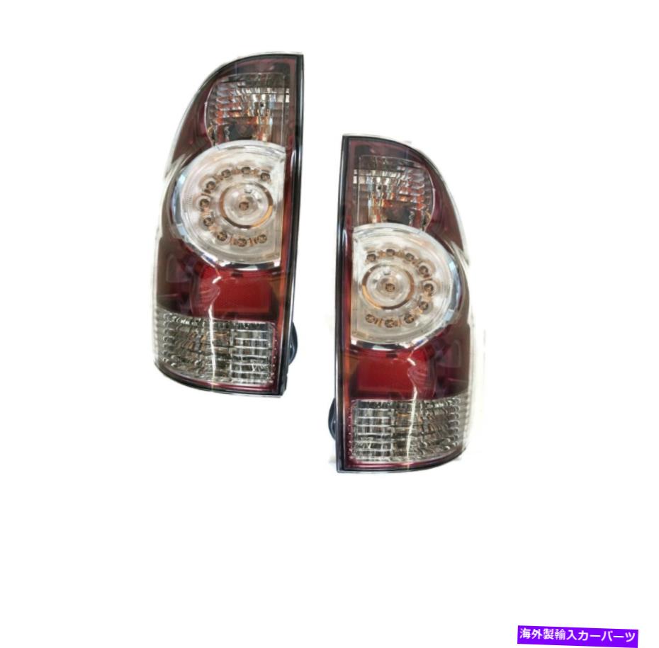 USテールライト アフターマーケットLEDペアテールライトブレーキランプは2005-2015トヨタタコマRH LH AFTERMARKET LED PAIR TAIL LIGHTS BRAKE LAMPS FOR 2005-2015 TOYOTA TACOMA RH LH【並行輸入品】