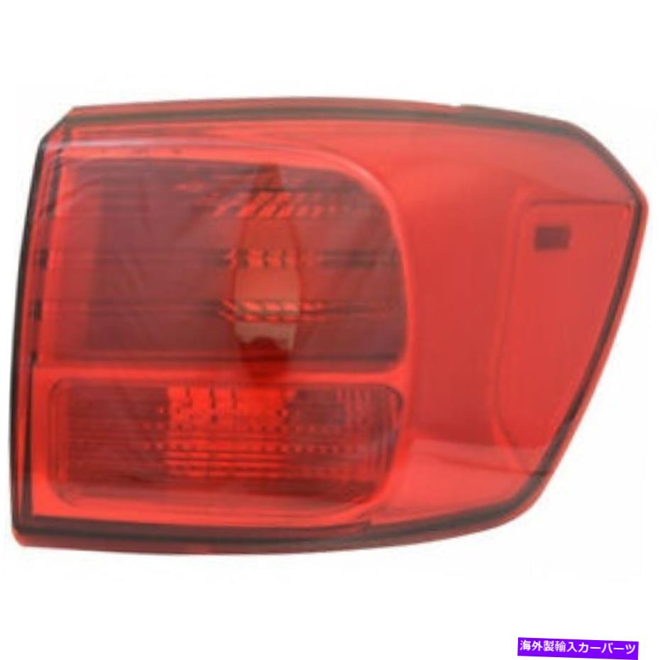 USテールライト Kia Sedona Taill Light 2015 2016 Passenter Side Outer Bulb Type Capa For Kia Sedona Tail Light 2015 2016 Passenger Side Outer Bulb Type CAPA【並行輸入品】