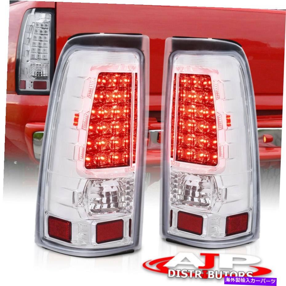 USテールライト Chrome LEDテールライトブレーキランプ左+右、Silverado / Sierra Chrome LED Tail Lights Brake Lamps Left+Right For 1999-2006 Silverado / Sierra【並行輸入品】 40,385円