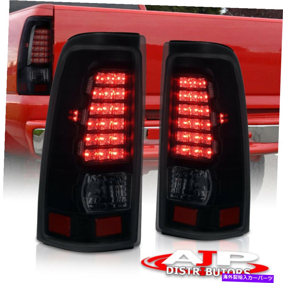 USテールライト 燻製LEDテールライトブレーキランプ左+右、Silverado / Sierra Smoked LED Tail Lights Brake Lamps Left+Right For 1999-2006 Silverado / Sierra【並行輸入品】