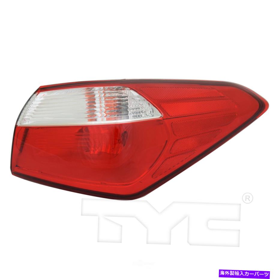 USテールライト テールライトアセンブリ - レギュラーTYC 11-6603-00フィット14-16キアフォルテ Tail Light Assembly-Regular TYC 11-6603-00 fits 14-16 Kia Forte【並行輸入品】