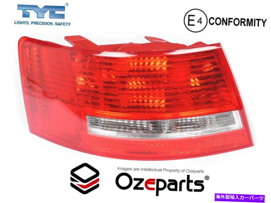 USテールライト Audi A6 S6 4??F 2004年~2008セダンのためのLH左手のテールライトリアランプ（非LED） LH Left Hand Tail Light Rear Lamp (Non LED) For Audi A6 S6 4F 2004~2008 Sedan【並行輸入品】
