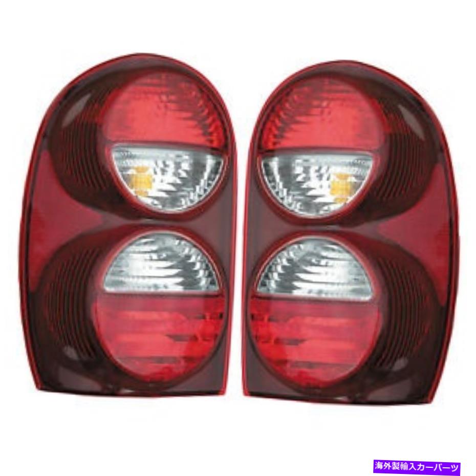 USテールライト テールライトリアバックランプペア02-04ジープリバティ左右のLike Light Tail Lights Rear Back Lamps Pair Set for 02-04 Jeep Liberty Left & Right【並行輸入品】