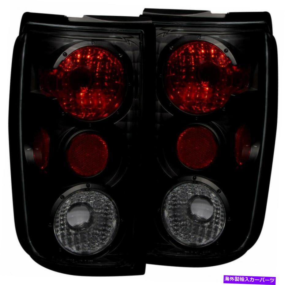 USテールライト Ford Expedition 1997-2002テールライトスモークのためのAnzo ANZO For Ford Expedition 1997-2002 Tail Lights Smoke【並行輸入品】