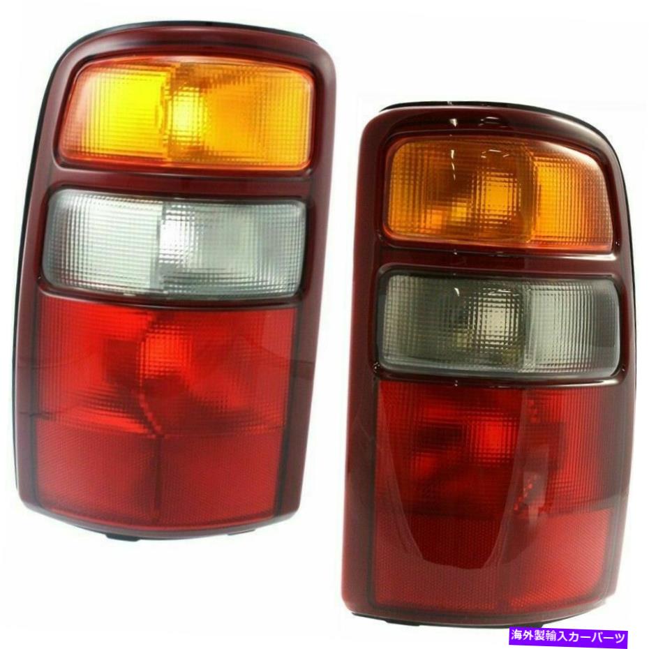 USテールライト 2テールライトレンズとハウジングの新しいLHとRH側セット郊外1500 New LH And RH Side Set Of 2 Tail Light Lens and Housing Fits Suburban 1500【並行輸入品】