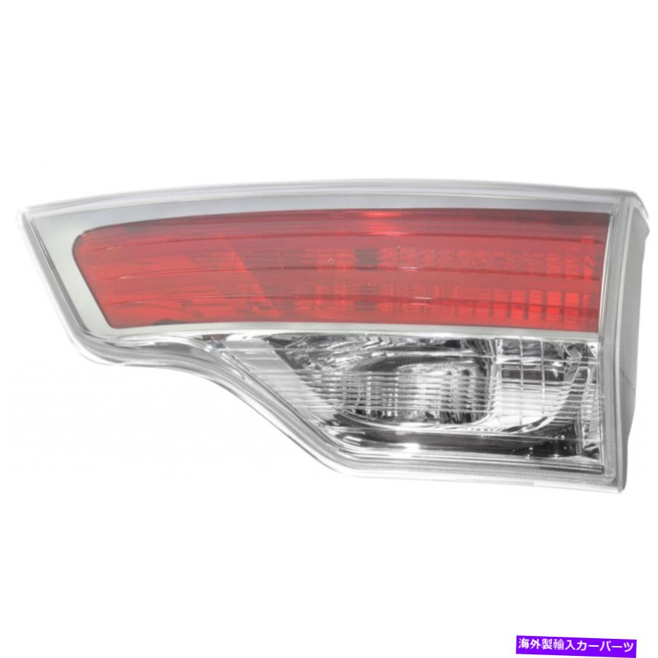 USテールライト トヨタハイランジャーテールライト2014年2015年2015年間の旅客サイドインナーハイブリッド For Toyota Highlander Tail Light 2014 2015 2016 Passenger Side Inner Hybrid【並行輸入品】