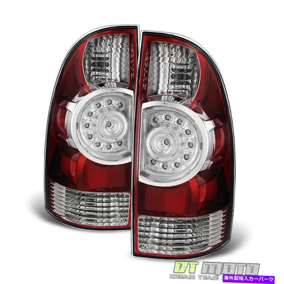 USテールライト 2005-2015トヨタタコマLEDテールブレーキライト交換05-15左+右 For 2005-2015 Toyota Tacoma LED Tail Brake Lights Replacement 05-15 Left+Right【並行輸入品】