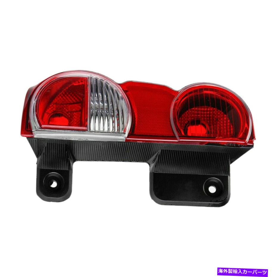 USテールライト 左テールライトブレーキランプハウジングレッドクリアレンズフィットニッサンNV200 2009-2015 Left Tail Light Brake Lamp Housing Red Clear Lens Fit for Nissan NV200 2009-2015【並行輸入品】