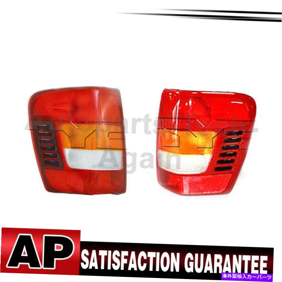 USテールライト TYCテールライトアセンブリはジープのために右2倍の左 TYC Tail Light Assembly Left Right 2X For Jeep【並行輸入品】