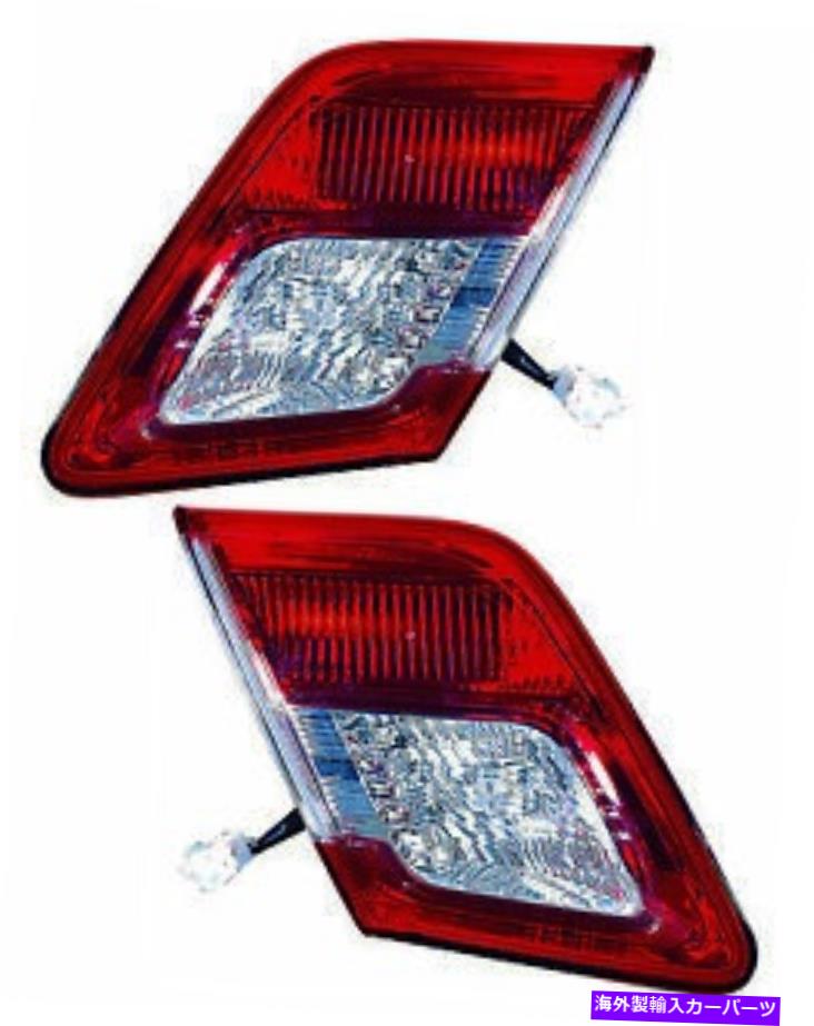 USテールライト 2011年2011年トヨタカムリーインナーバックアップリバーステールライトペアセット For 2010 2011 Toyota Camry Inner Back up reverse tail lights Pair Set【並行輸入品】