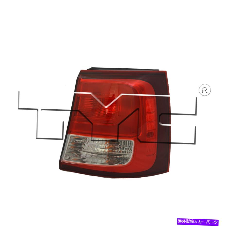 USテールライト テールライトアセンブリRH /パスアウターフィット14 15 KIA Sorento 11-6613-00-9 TYC Tail Light Assembly RH/Pass Outer Fits 14 15 Kia Sorento 11-6613-00-9 TYC【並行輸入品】
