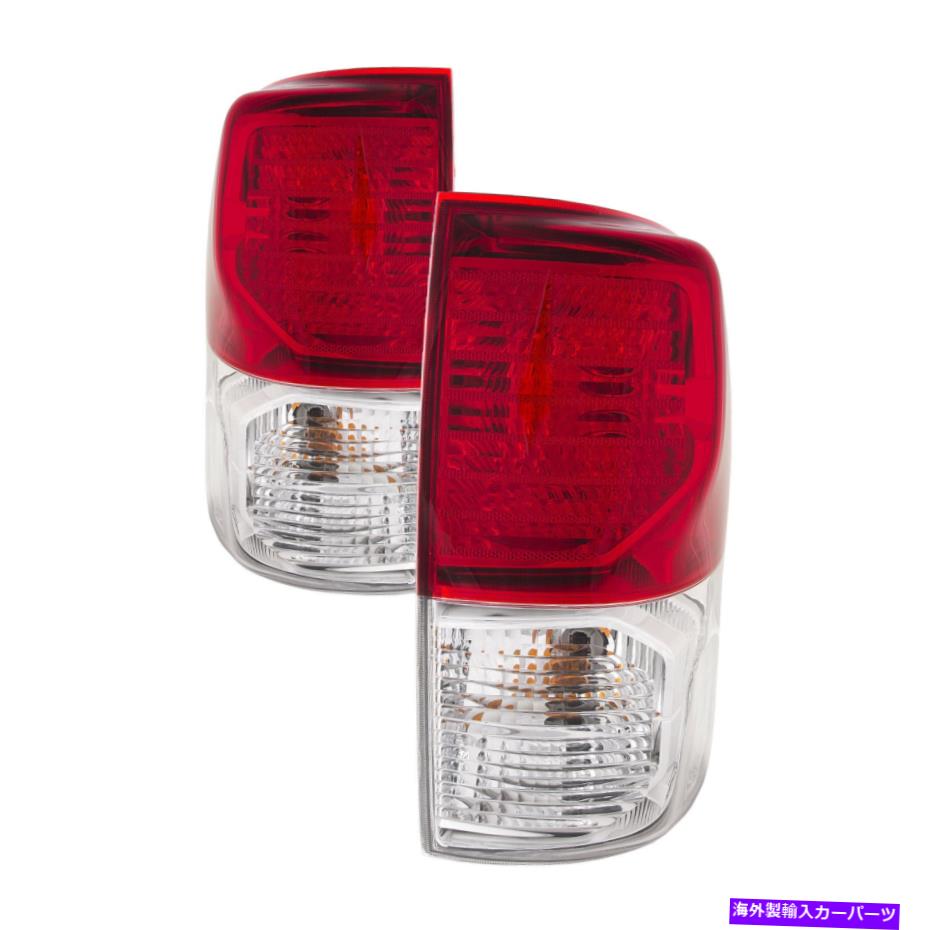 USテールライト テールライトセット左の運転手が右助手席がフィット10~13トヨタツンドラ Tail Light Set Left Driver Right Passenger Sides Fits 10-13 Toyota Tundra【並行輸入品】