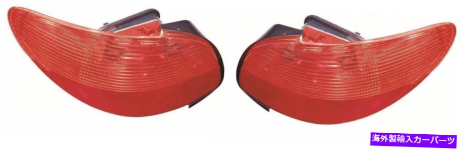 USテールライト * Peugeot 206 XR 3/5DR 10 / 1999-5 / 2003左+右 *NEW* TAIL LIGHT LAMP PAIR for PEUGEOT 206 XR 3/5DR 10/1999-5/2003 LEFT + RIGHT【並行輸入品】