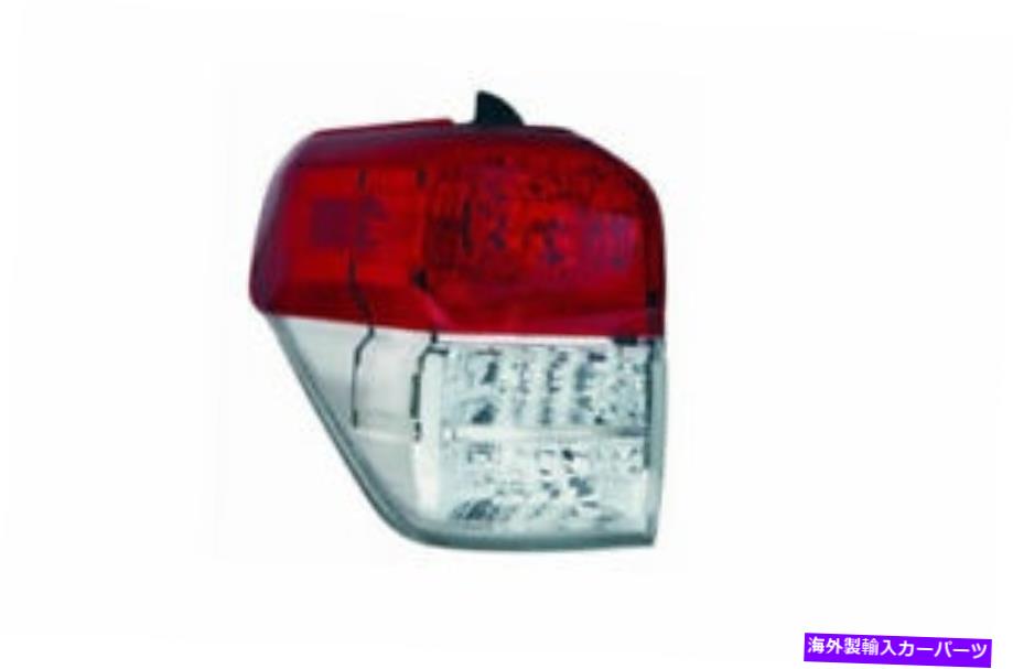USテールライト テールライトランプLeft 10-13トヨタ4Runner Limited / SR5（Chrome） Tail Light Lamp Left Driver for 10-13 Toyota 4Runner Limited/SR5 (Chrome)【並行輸入品】