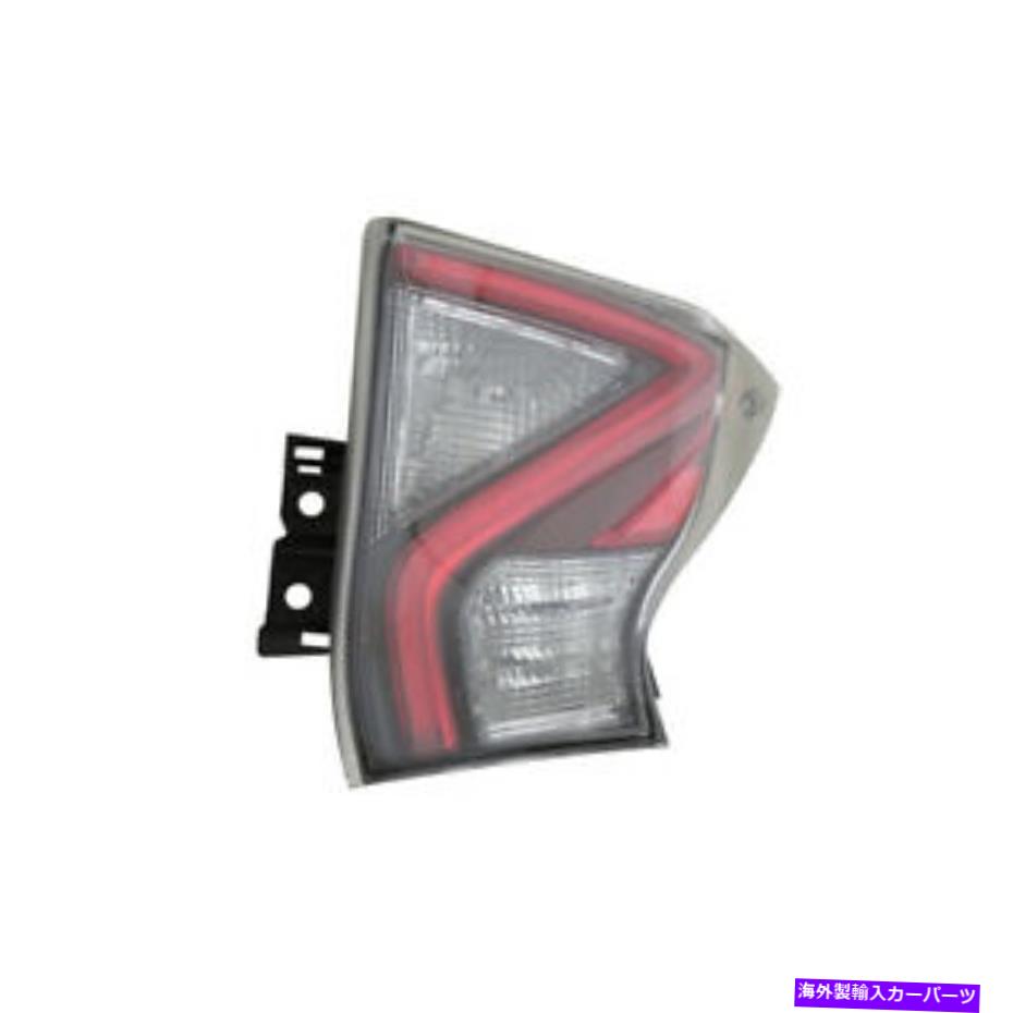 USテールライト 17-18トヨタプリウス旅客のための外側の尾尾の尾光 Outer Quarter Tail Light for 17-18 Toyota Prius Passenger Right【並行輸入品】