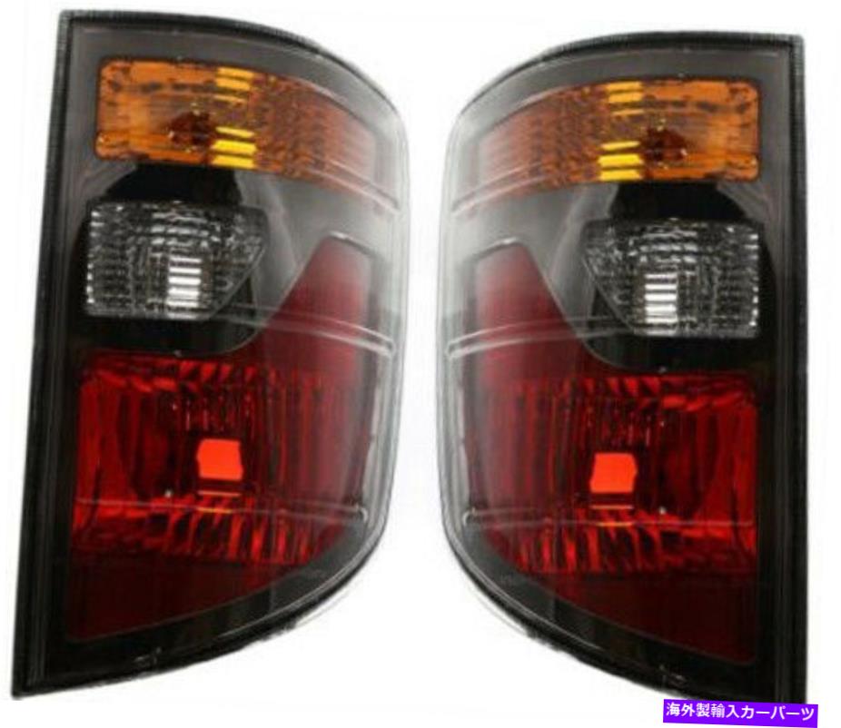 USテールライト 06-08ホンダリッジラインのためのドライバー＆旅客サイドテールライトテールランプ Driver & Passenger Side Tail Light Tail Lamp for 06-08 Honda Ridgeline【並行輸入品】