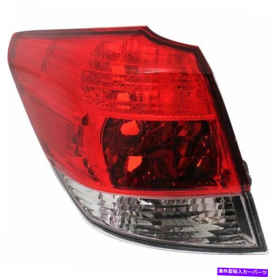 USテールライト Subaru Outback SU2804105 2010年から2014年のための新しいテールライト（運転席側） New Tail Light (Driver Side) for Subaru Outback SU2804105 2010 to 2014【並行輸入品】