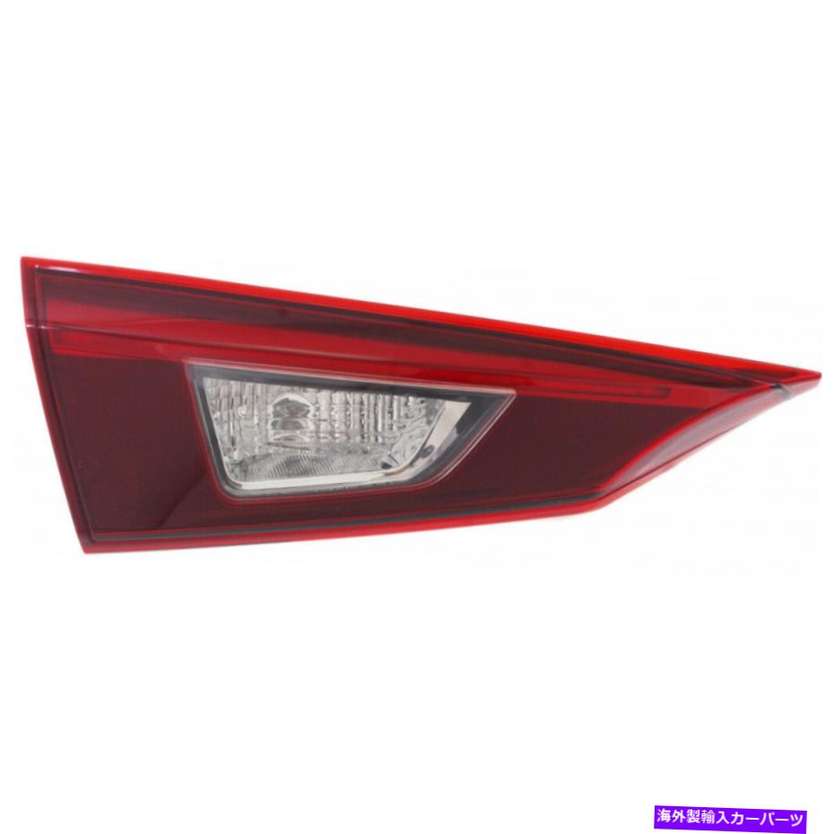 USテールライト フィット2014マツダ3テールライトインナードライバサイドMA2802111 Fits 2014 Mazda 3 Tail Light Inner Driver Side MA2802111【並行輸入品】