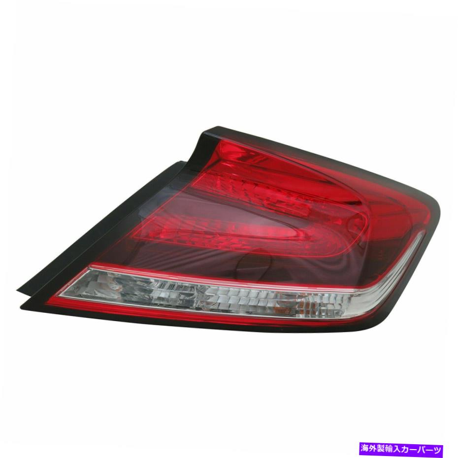 USテールライト HDシビッククーペ2ドア2014 2015テールライト右助手席側のP.FITS P.FITS FOR HD CIVIC COUPE 2 DOORS 2014 2015 TAIL LIGHT RIGHT PASSENGER SIDE【並行輸入品】