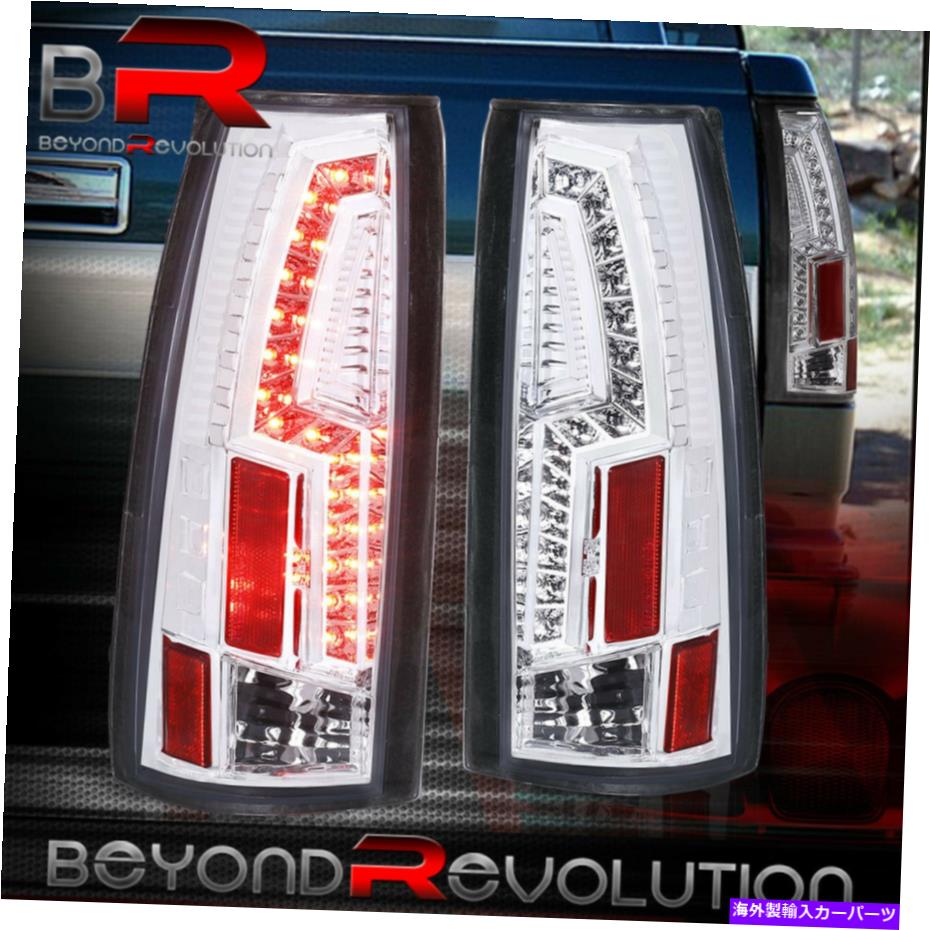 USテールライト 1988-1998 GMC /シボレーC / K C1500 / 2500/3500クロムハウスLEDテールライトブレーキランプ 1988-1998 Gmc/Chevy C/K C1500/2500/3500 Chrome Housed LED Tail Light Brake Lamps【並行輸入品】
