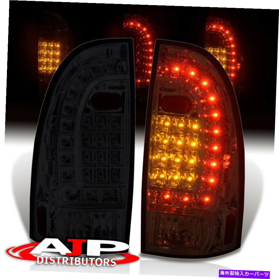 【楽天市場】USテールライト 燻製レンズLEDブレーキテールライトランプ左+右+右+ TOYOTA Smoked Lens