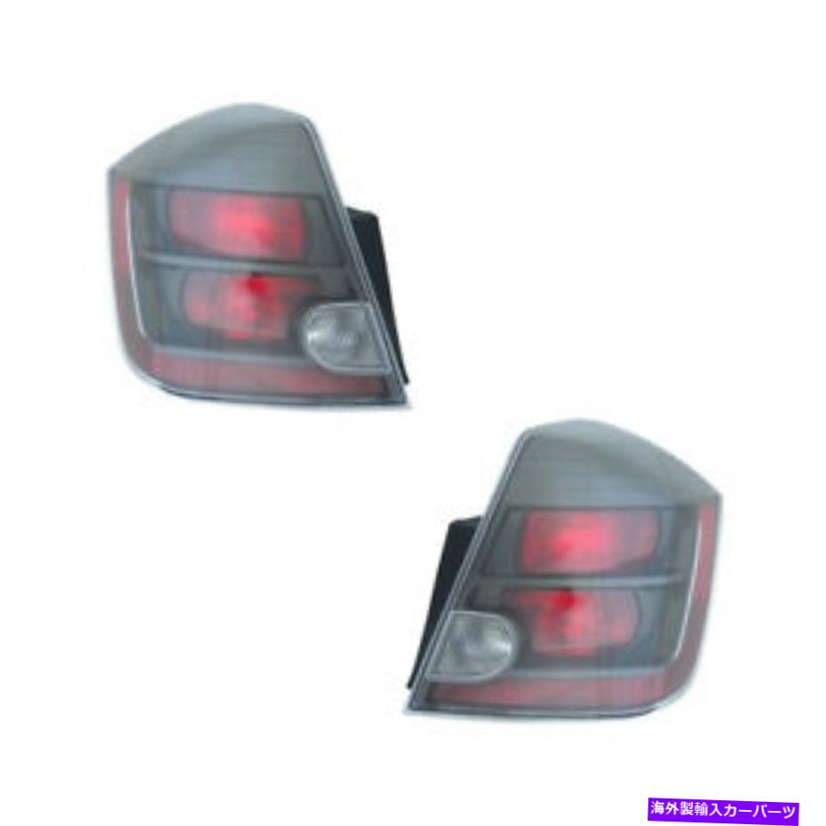 USテールライト テールライトペア10-12日産セントラSR / SE-R / SPEC V(煙)左右 Tail Lights Pair Set for 10-12 Nissan Sentra SR/SE-R/SPEC V (Smoke) Left & Right【並行輸入品】