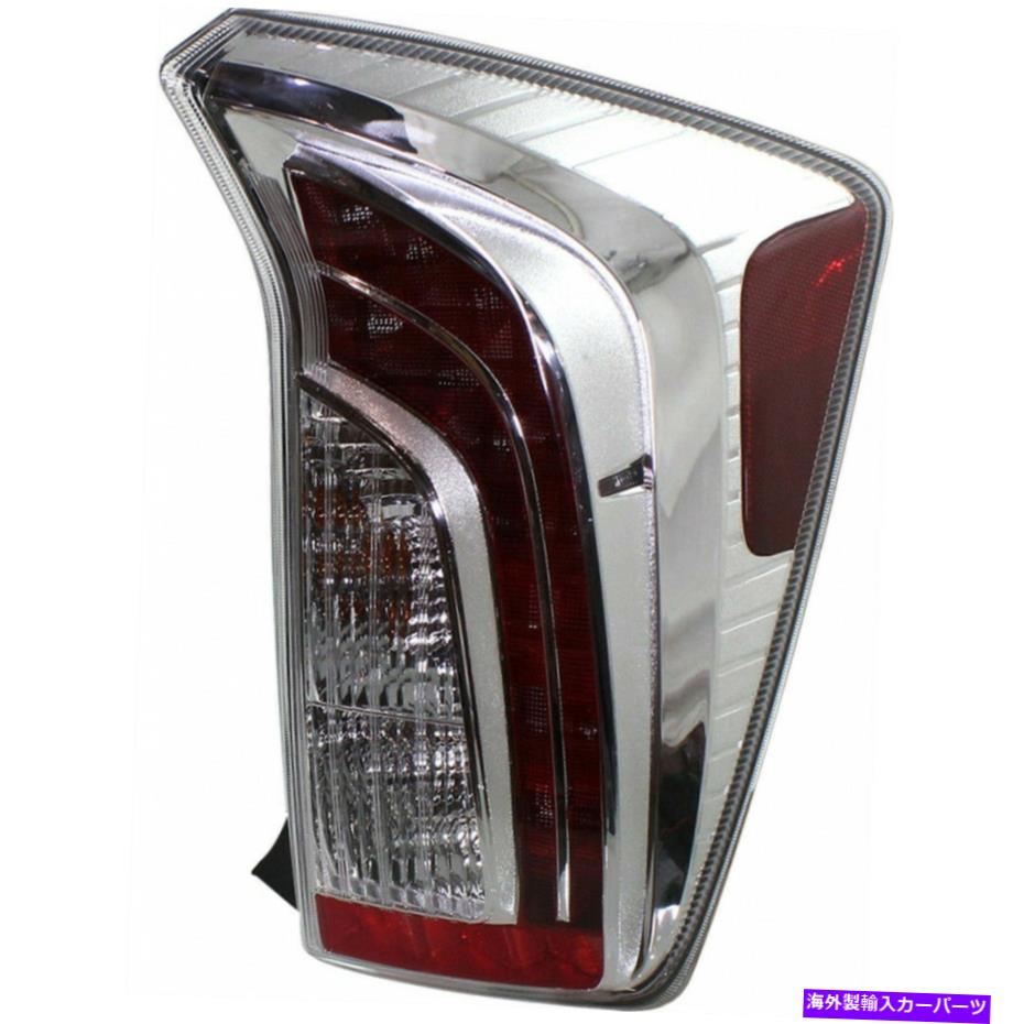 USテールライト TOYOTA PRIUSテールライトアセンブリ旅客サイドカーパ Fits 2012-2015 TOYOTA PRIUS Tail Light Assembly Passenger Side CAPA【並行輸入品】
