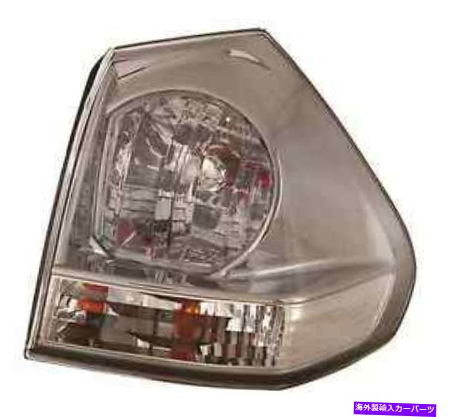 USテールライト 新しいLexus RX350 2007 2008 2009右乗客のテールライトアウターピース New Lexus RX350 2007 2008 2009 right passenger tail light outer piece【並行輸入品】