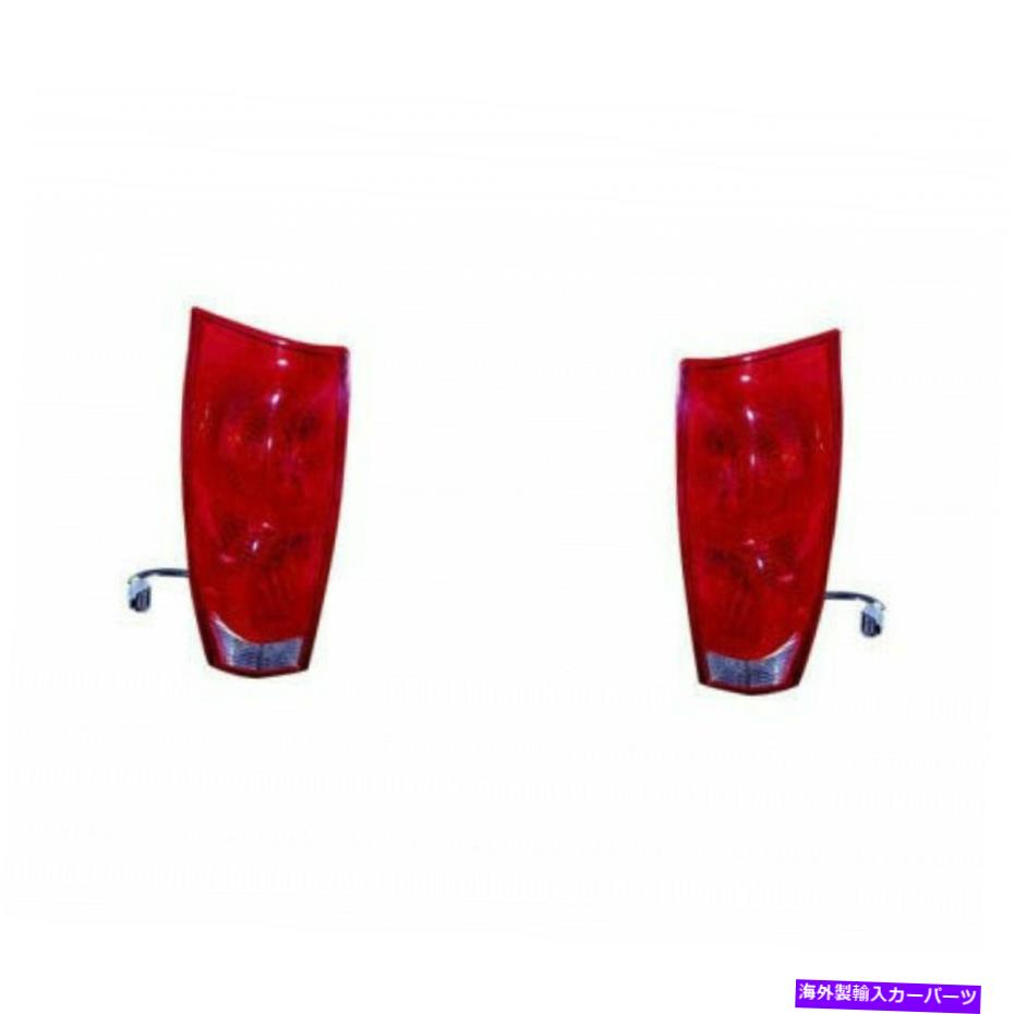 USテールライト Chevy Avalanche 2500テールライト2002-2006 LHとRH側ペアの場合 For Chevy Avalanche 2500 Tail Light 2002-2006 LH and RH Side Pair【並行輸入品】