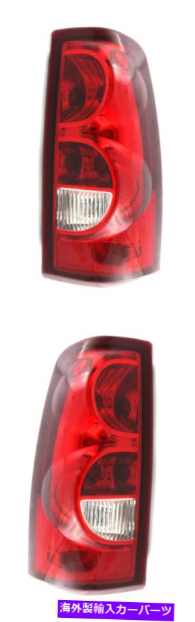 USテールライト 2003年シボレーSilverado 1500 | 2500テールライトペアセット For 2003 Chevrolet Silverado 1500|2500 Tail lights Pair Set【並行輸入品】 40,385円