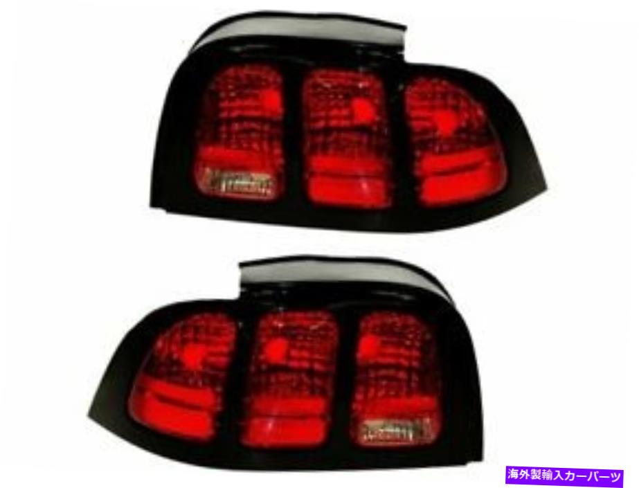 USテールライト テールライトアセンブリセット1996年 - 1998フォードマスタング1997 Y597JK Tail Light Assembly Set For 1996-1998 Ford Mustang 1997 Y597JK【並行輸入品】