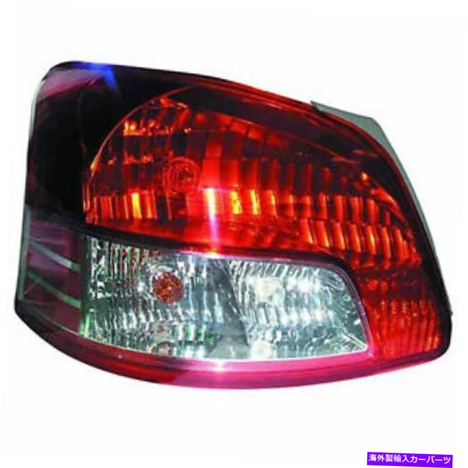 USテールライト 07-12トヨタ・ヤリス（運転席側）から2818133Vのための交換用テールライト Replacement Tail Light for 07-12 Toyota Yaris (Driver Side) TO2818133V【並行輸入品】