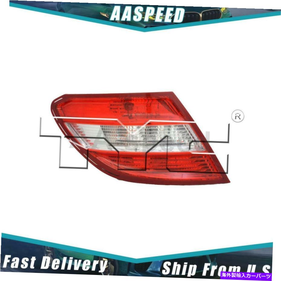 USテールライト 1xテールライトアセンブリ左TYCは2011-2011メルセデスベンツC180 1X Tail Light Assembly Left TYC For 2011-2011 Mercedes-Benz C180【並行輸入品】